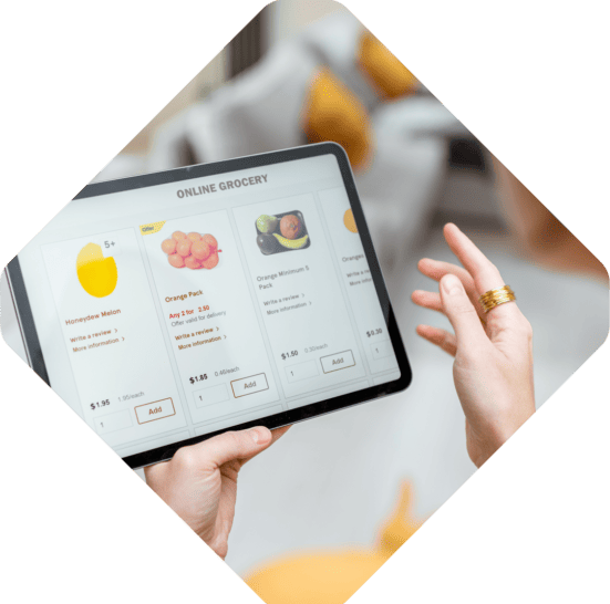 Headless Commerce on a Tablet