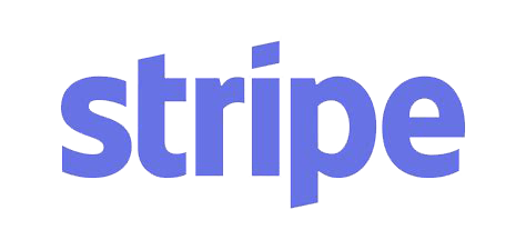 Logo of Stripe, prominently showcasing the company name in lowercase letters with a distinctive modern font and a blue color, as seen at Seamless Dubai 2022.